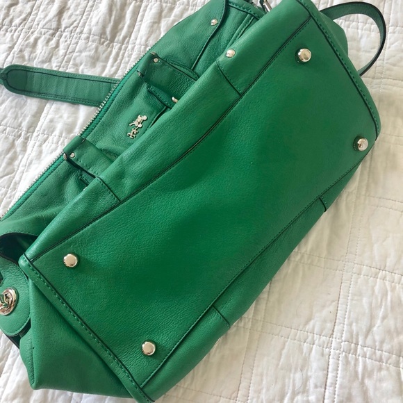 Coach Bags Emerald Green Coach Bag Poshmark